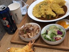 炸虾排咖喱蛋包饭-池奈·咖喱蛋包饭(熙地港店)