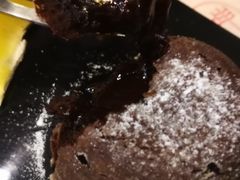 巧克力熔岩蛋糕-东海咖啡馆