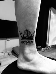 小腿-怪咖纹身刺青