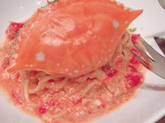 枪蟹西红柿意大利面-RED LOBSTER(环球影城大阪店)
