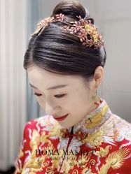 点击看大图 -荷玛高端新娘跟妆团队·彩妆培训