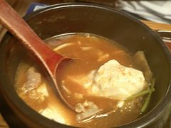 嫩豆腐辣汤-炎蔵牛舌烤肉