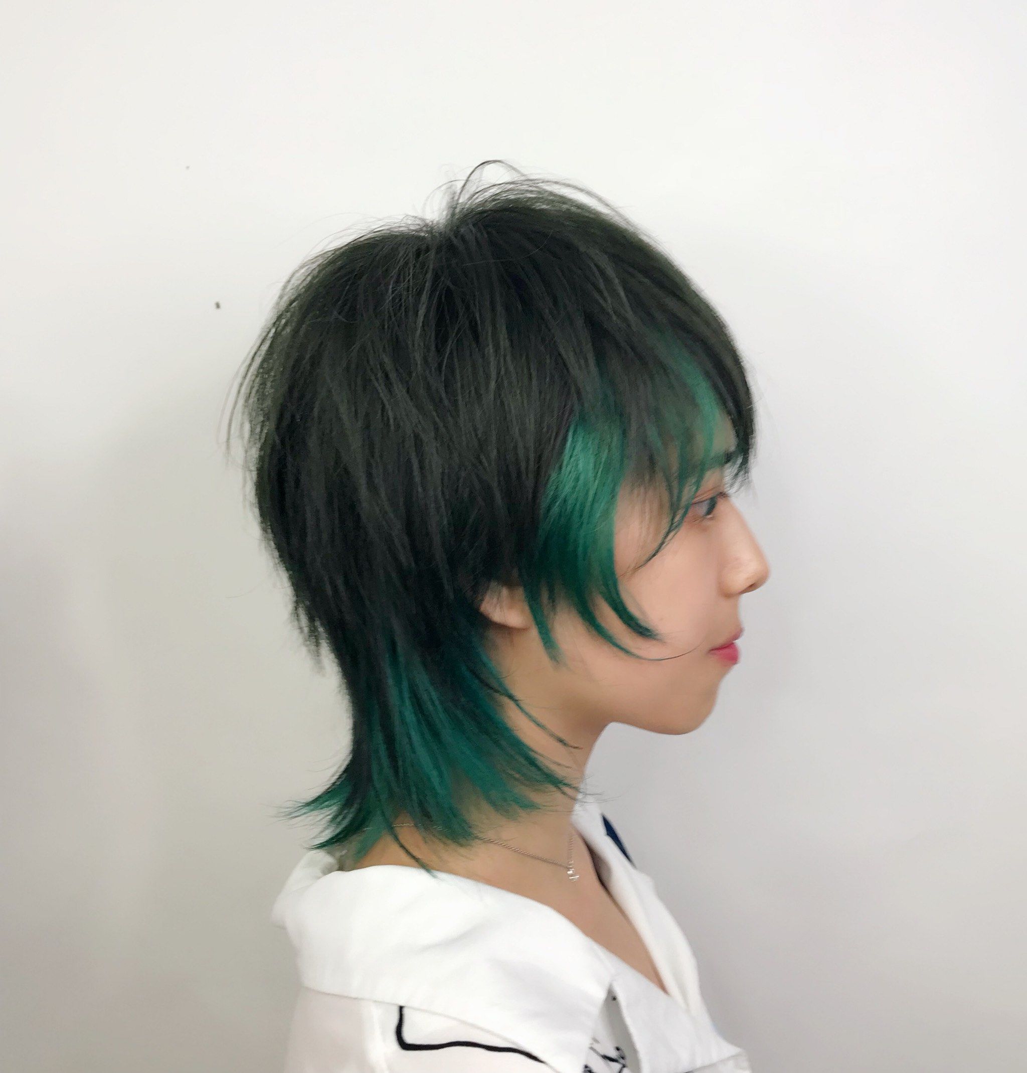 双层双色染发
