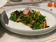 鸡枞菌炒童子黄瓜-辛香汇·现炒川菜(淮海路百盛店)
