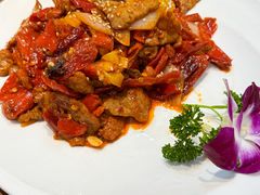 辣皮子小炒黄牛肉-贯贯吉·清真餐厅(浙江中路店)