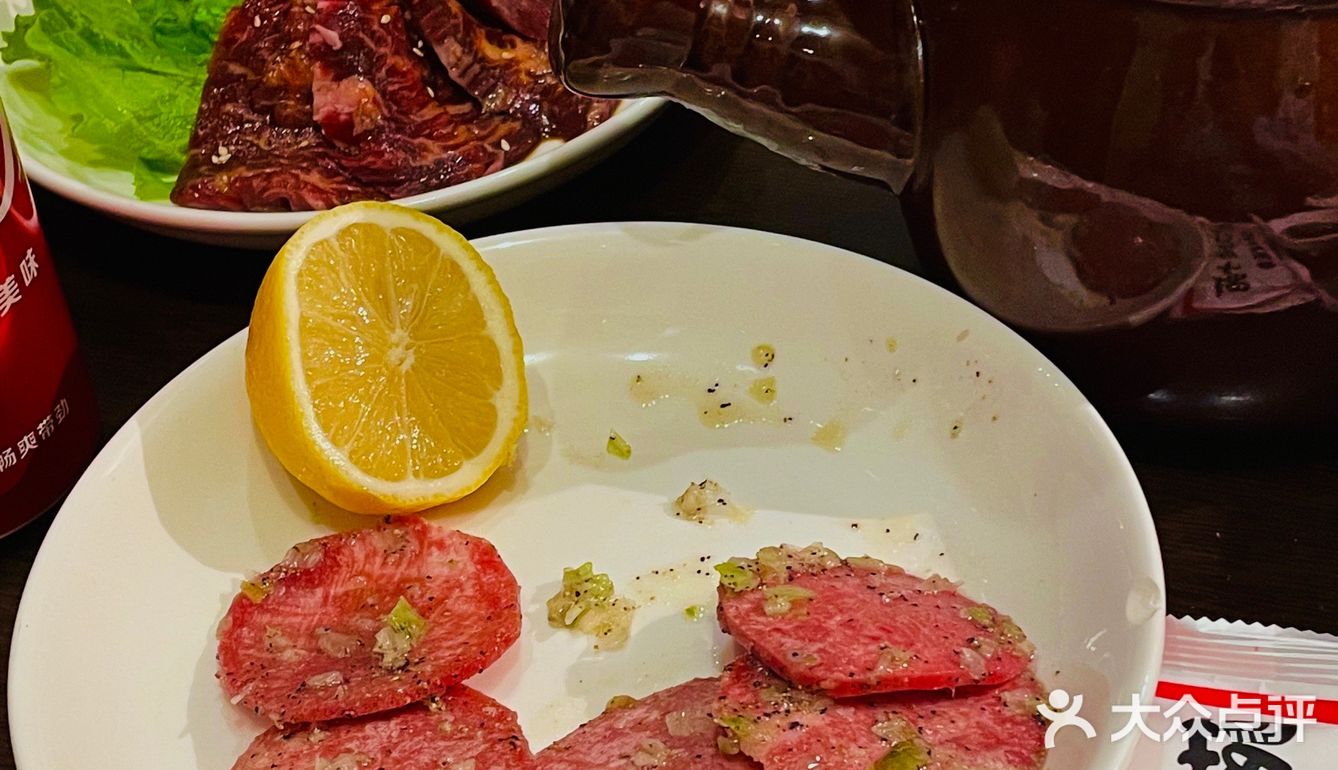 气力苑日式烧肉|烤肉配大蒜