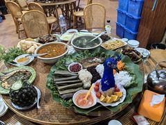 -沐毫傣泐云南菜孔雀宴•手抓饭傣味烧烤(曼听店)