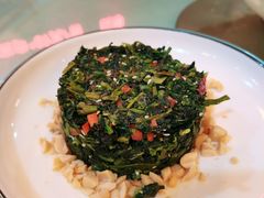 凉拌马兰头-长春观斋补堂素菜馆