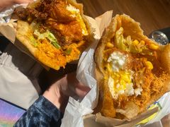 -小红车炸蛋葱油饼