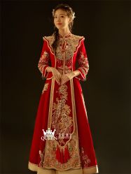 点击看大图 -艾拉·女王婚纱礼服馆