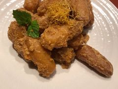 高邮咸蛋黄炒南瓜-镇江苏宁万豪酒店-苏筵中餐厅