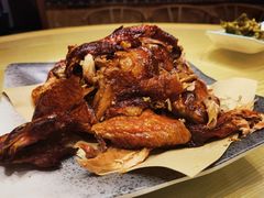 -民窑私烤土窑坑烤大公鸡