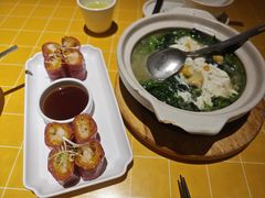 咸蛋黄菠菜煲-蔡澜点心·粤菜(花城汇南区店)