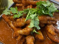 香菜鸡爪-百味地锅鸡(二店·财校分店)