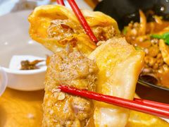麻辣牛肉锅贴-金谷园饺子馆(北邮总店)