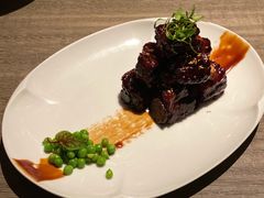 桂花糖醋肉排-悦轩中餐厅·高空江景·杭州柏悦酒店