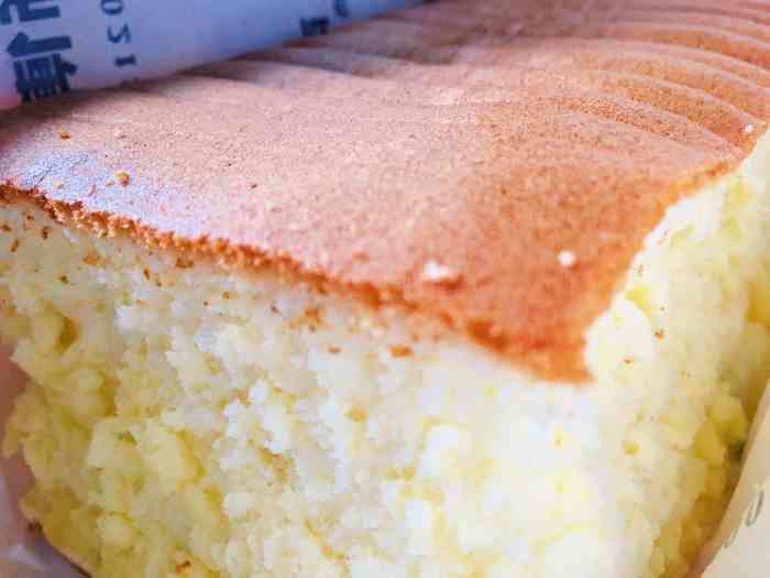 最基础的鸡蛋蛋糕 没有奶油 香香90甜~南洋大师傅在杭州开了不少店