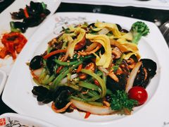 炒杂菜-青松馆韩国料理(香港中路佳世客店)