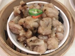 拍蒜云耳蒸排骨-点红点绿茗点居(客村店)