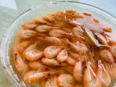 盐水河虾-湖边饭店