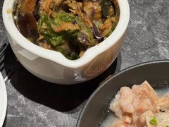 皮蛋辣椒擂茄子-炊烟小炒黄牛肉(浦东世纪汇店)