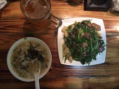 韭菜雞肝和茶泡飯-烧鸟周居酒屋(香山店)
