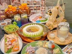 -得意咚瓜·顺德鱼生·冬瓜盅火锅