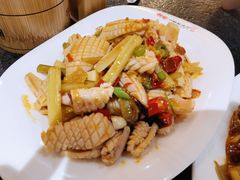 香辣炒鱿鱼-福苗小骆驼烧烤(中关村店)