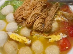 丝瓜鱼丸炖馓子-永安鱼庄·镇江菜(东吴路店)