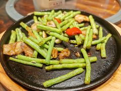 乡下虾酱炒豆角-广府乡下·饭庄(新港东路店)