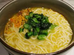松茸鸡汤手擀面-杏花堂山西菜馆(壹方城店)