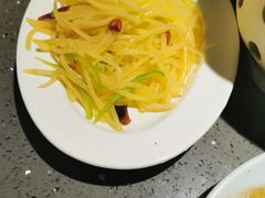 酸辣土豆丝-老头儿油爆虾(星光一期店)