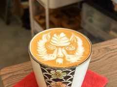 老虎拿铁-喜柿咖啡SeeS coffee