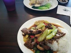 沙茶芥兰牛肉饭-标记Jane's kitchen(平桥直街店)