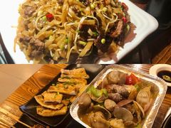 牛肉加蛋炒粉-土蚝·高压锅生蚝(百姓美食街店)