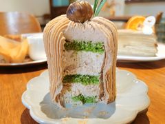 栗子抹茶蛋糕-Kekimatata 生日蛋糕·烘焙教学