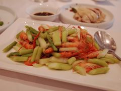芦笋炒河虾-道道鲜·崇明私房菜(五角场店)