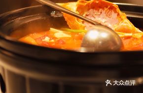 Swordfish Crab Tomato Tofu Stew