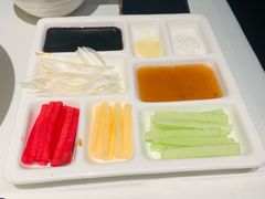 烤鸭配料-四季民福烤鸭店(王府井东安门店)