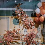 有顶可爱温馨｜[吐]撞色婚礼