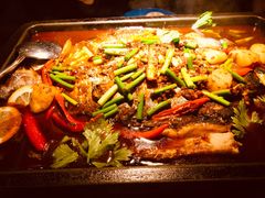 重庆豆花烤鱼-探鱼·鲜青椒爽麻烤鱼(广州欣荣广场店)