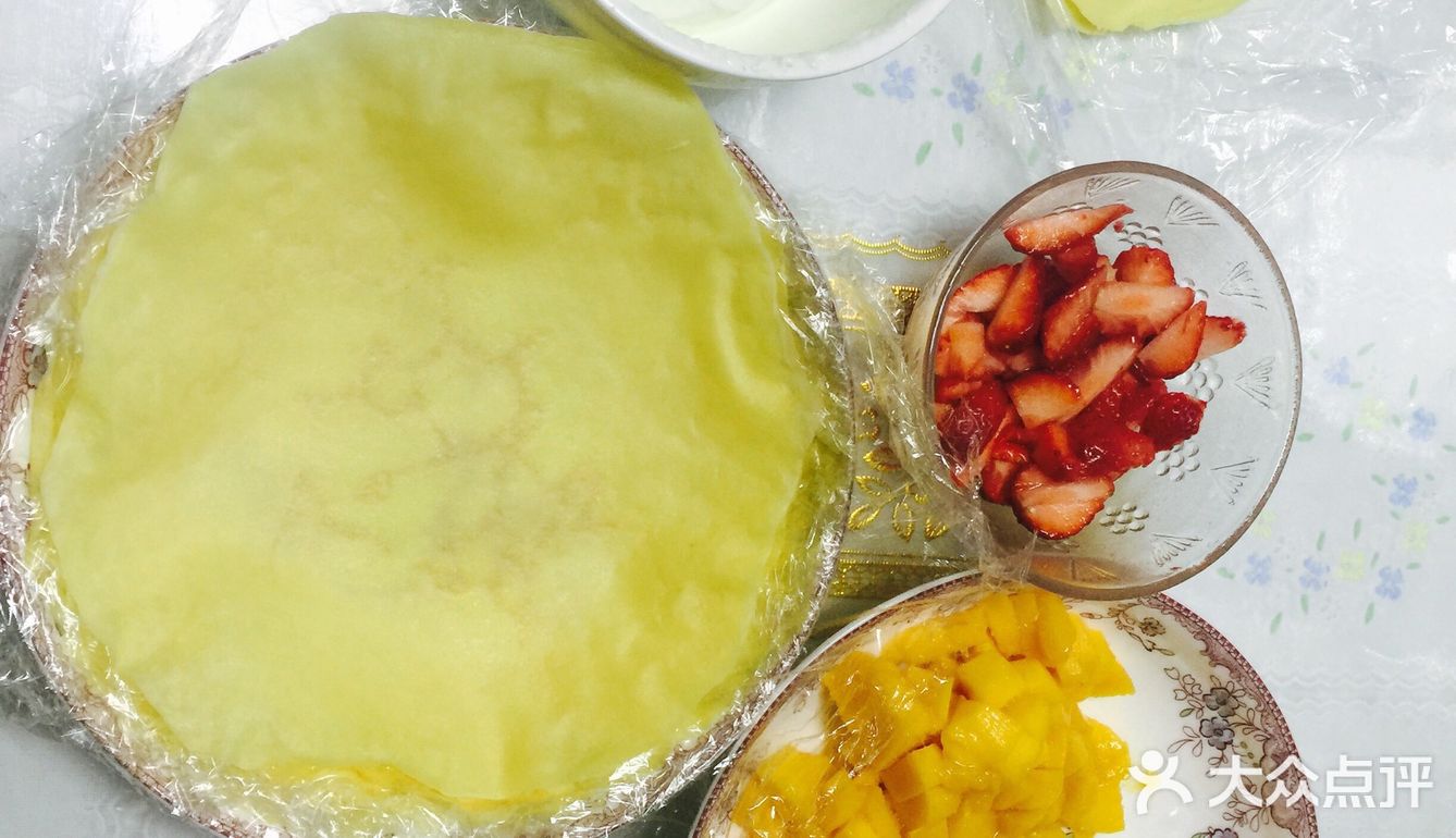 好吃又美味的水果奶油班戟