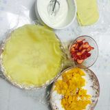 好吃又美味的水果奶油班戟