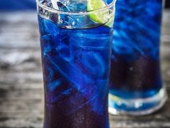 -蝶豆花蓝面条