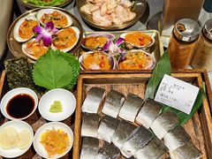 -围炉肉舍•炭烤活鳗•丹东海鲜烤肉(步行街店)