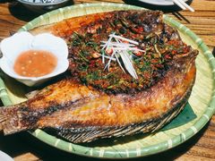 香茅草烤罗非鱼-云上千禾(水上店)