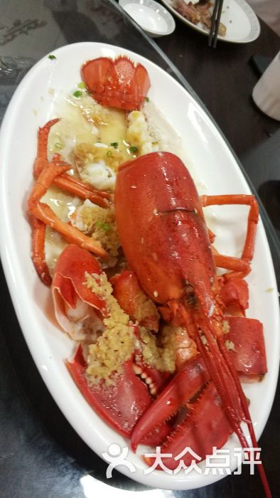 蒜蓉蒸波斯顿龙虾