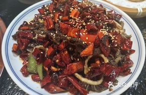Stir-fried Black Tripe