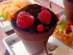 盆栽蛋糕-苏州洲际酒店·大堂酒廊