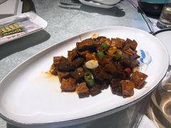 杏鲍菇牛肉粒-茶香书香私房菜(北台一路店)